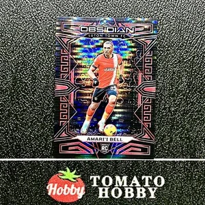 REFRACTOR PULSAR ROJO LUTON PANINI OBSIDIAN 2023-24 AMARI'I BELL RC/49 - Imagen 1 de 2