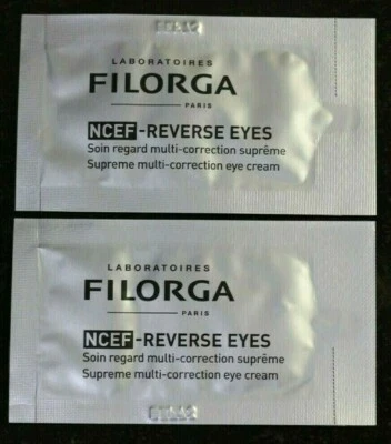 Lot of 2 Filorga Paris NCTF - Reverse Eyes Correction Eye Cream, Sample 2 x1.5ml - Image 1 of 2