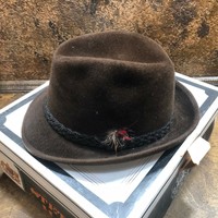 Vtg 1960s STETSON SOVEREIGN Fedora 6 7 