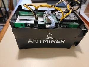 Rare Bitmain Antminer S5 V1.91 BTC Bitcoin Miner With Power Supply - Picture 1 of 8