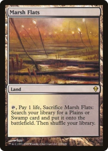 Marsh Flats -(1) EX/NM - Zendikar - MTG- 4RCards - Picture 1 of 1