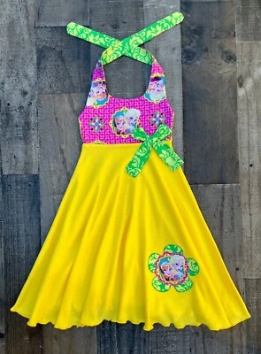 Vestido giratorio Frozen Fever Anna Elsa Foto 1 de 2