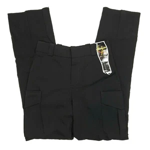 New Flying Cross Women's Fashion Fit Uniform Cargo Pants - Size 8 Unhemmed Black - Picture 1 of 6
