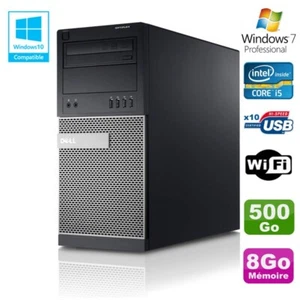 PC tour DELL OptiPlex 790 Intel Core I5 3.1Ghz 8Go Scheibe 500Go DVD Wifi Win 7 - Bild 1 von 1