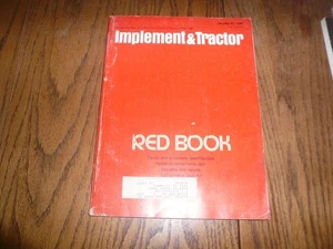 Implement & Tractor Red Book For January 31, 1980 Brochure Magazine - Vintage - Picture 1 of 4