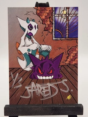 Gengar & Froslass Devil Doc V3 AUTOGRAPHED 1/3 Fan Art - Image 1 of 3