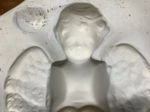 Vintage 1990 Keramik Schlicker Gießform Scioto S1866 Cherub beten kostenloser Versand - Bild 1 von 5