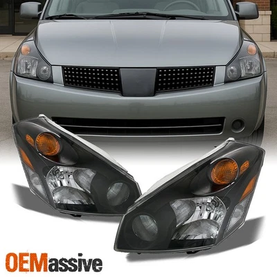 Se adapta a faros de repuesto Quest 2004-2009 luces izquierda+derecha 04 05 06 07 08 09 Foto 1 de 4