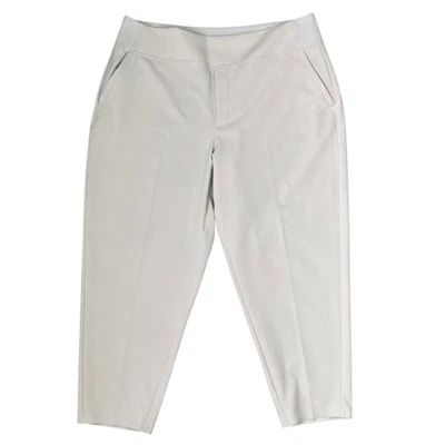 Pantalones de tiro alto Athleta Endless talla 18 abulón 533636 tobillo cónico minimalista Foto 1 de 4