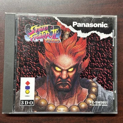 Super Street Fighter II Turbo (3DO 1994) Jewel case + Game + Instructions TESTED - Image 1 of 4