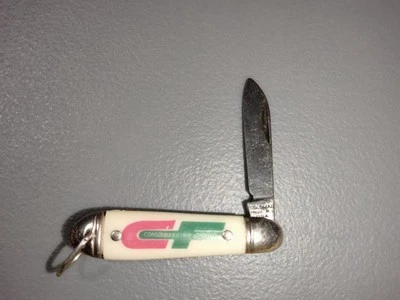 Vintage Colonial Consolidated Freightways Advertising Folding Pocket Knife USED - Image 1 of 4