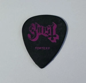 Ghost Guitar Pick Rare Black Tortex From 2016 Brooklyn Bowl Las Vegas Concert - Picture 1 of 4