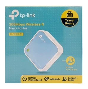 TP-Link 300Mbps Wireless Portable Nano Travel Router New Sealed - Picture 1 of 3