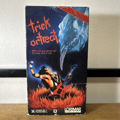 Trick or Treat VHS 1986 Horror Gene Simmons Ozzy Osbourne - Image 1 of 4