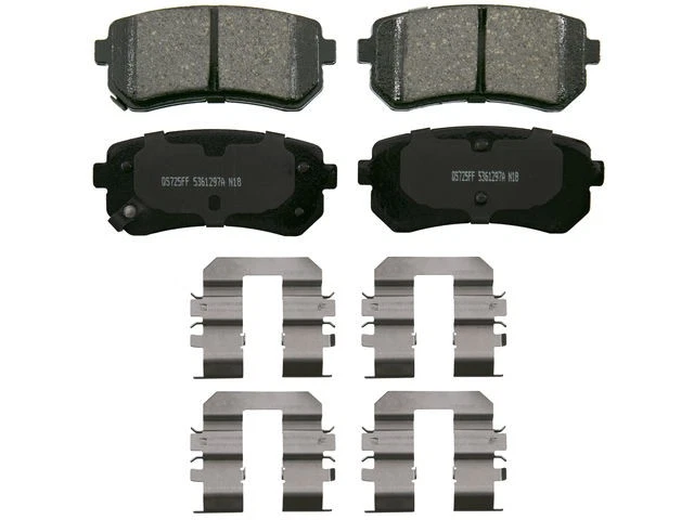 Wagner 27CY49Q Rear Brake Pad Set Fits 2016-2017 Hyundai Sonata - Image 1 of 1