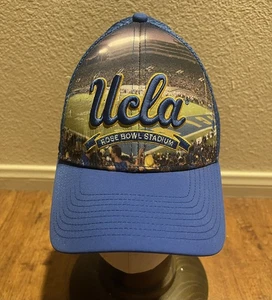 UCLA Bruins The Game Trucker Mesh Snapback Hat Rose Bowl Stadium 3D Embroidery - Picture 1 of 6