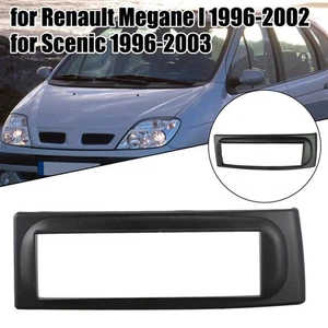 1 Din Radio Fascia Radio Fascia Frame Stereo Panel Dash Mount Sleek Design - Picture 1 of 7