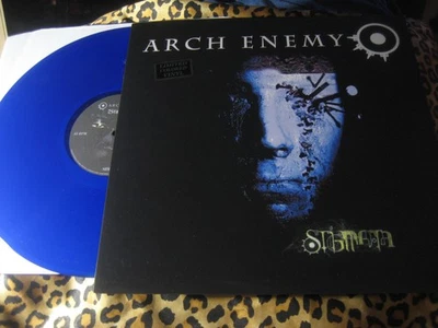 ARCH ENEMY stigmata BLUE VINYL LP 2007 NOTVD PRESS bodom tranquility in flames - Image 1 of 4
