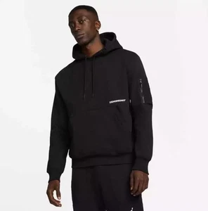 Nike Air Jordan 23 Engineered Pullover Men's Hoodie Black DM7860-010 - Picture 1 of 11