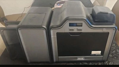 HID FARGO HDP5000 ID Color Card Printer 300dpi USB LAN - UNTESTED / INCL MODULE - Bild 1 von 4