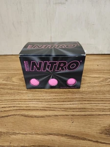 Pelotas de golf Nitro Ultimate Distance 12 rosas nuevas - Imagen 1 de 4