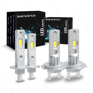 For Hyundai Sonata 2006-2008 H7 H1 Combo LED Headlight Hi Lo Beam 6000K 4x Bulb - Picture 1 of 17