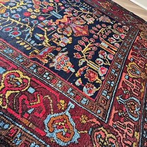 Superb Antique Hand-knotted Exquisite Rug 4’ 9” x 7’ (INV5152) 5x7 - Picture 1 of 11