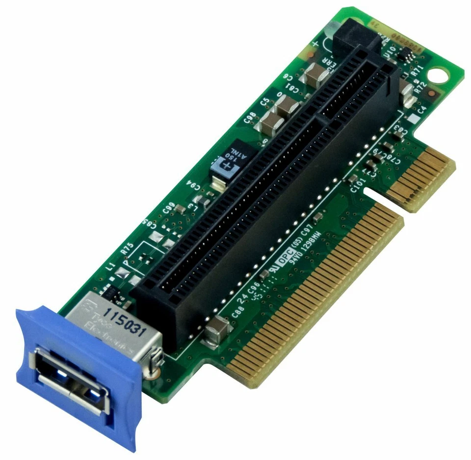 Riser Pcie USB IBM 43V7067 X3550 M2 X3650 M3 - Immagine 1 di 2