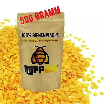 500 Gramos Paquete Beneficioso 100% Puro Natural Premium Marcas Pastillas De Cera De Abeja • 19.99€