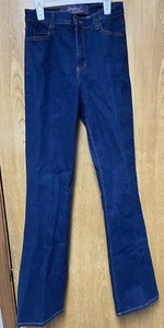 Pantalones de mezclilla elásticos de pierna recta calce adelgazante originales Not Your Daughters 2 entrepiernas-32"" - Imagen 1 de 3