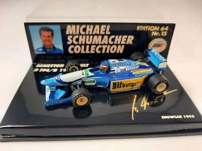 Minichamps Benetton B194/B195 #1 Schumacher showcar 1995 1/64 510956491 MSC#15 - Immagine 1 di 3
