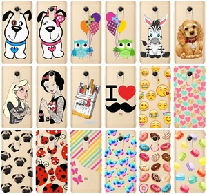 CUSTODIA COVER MORBIDA TRASPARENTE IN TPU PER XIAOMI REDMI NOTE 4X FANTASIA T - Foto 1 di 18