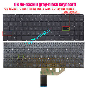 Nowa amerykańska klawiatura bez podświetlenia do Asus VivoBook E510 E510M E510MA L510 L510M L510MA