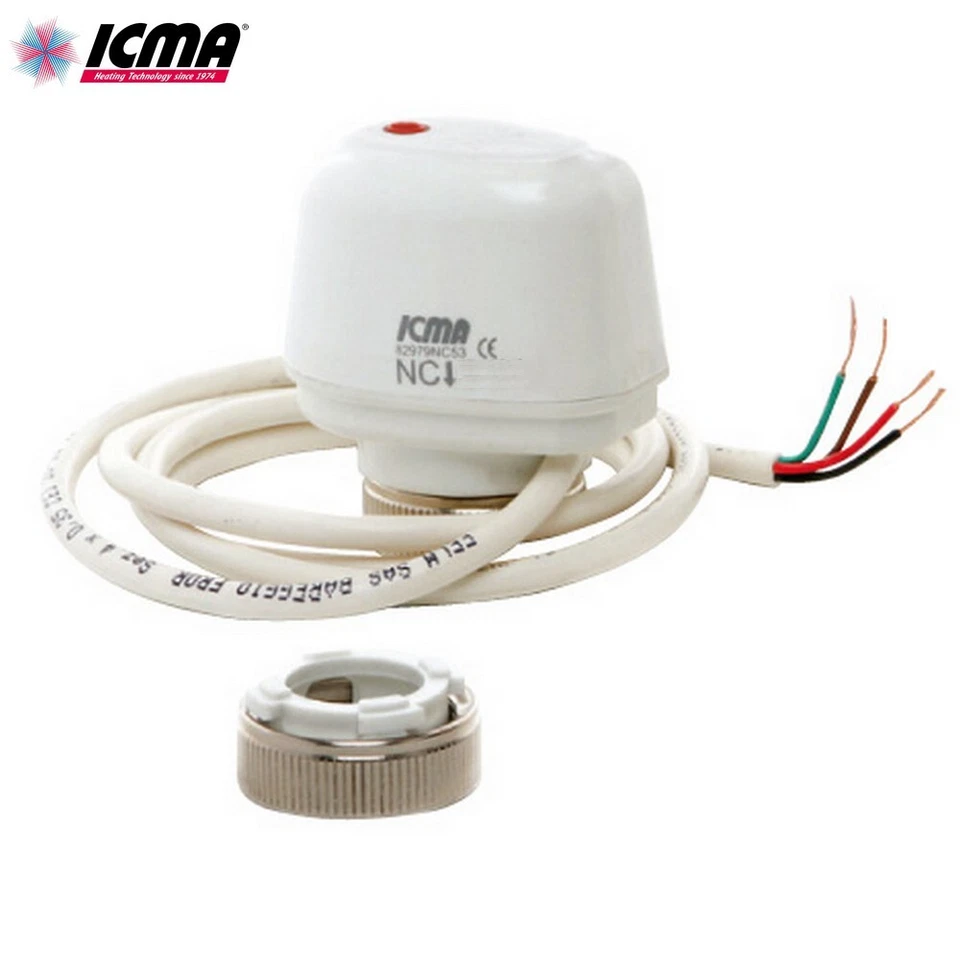 Testina comando attuatore elettrotermico M30X1,5 230 VOLT ICMA 82979NC53 - Imagen 1 de 1