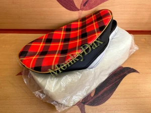 1967 Honda Z50M Seat Cover & Foam. Monkey Z50 M Tartan Seat Saddle Cover to NOS. - Picture 1 of 7