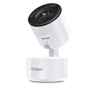Telecamera IP WiFi da Interno EDUP 1080P - App TUYA, Rilevamento Umano, Visione Notturna IR - Foto 1 di 10