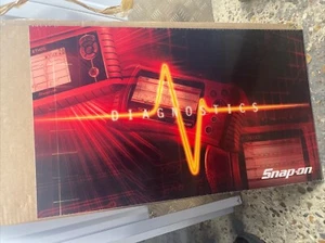 Panel de calcomanías de caja de herramientas de gráfico de servicio Snap On/Blue Point ZPLATDIAG2  - Imagen 1 de 2