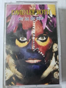 David Lee Roth   Eat em and Smile   (cassette tape) - Picture 1 of 4