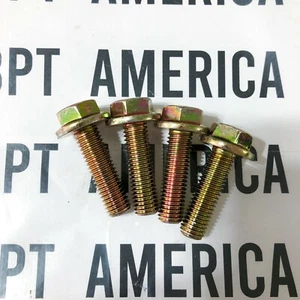 4x 10.9 Hardened Flange 1997 2006 Jeep Wrangler TJ Rear Shock Upper Bolt Kit - Picture 1 of 4