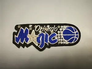 NBA Orlando Magic 3 7/8" 1989/99-1999/00 Logo Iron-on Patch Gray Star - Picture 1 of 1