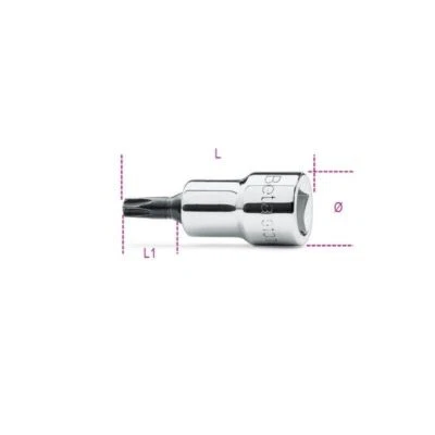 CHIAVE A BUSSOLA MASCHIO TORX DA 3/8 TX30 - BETA-910TX - Immagine 1 di 2