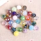 Ab Plated Round Disco Ball 6mm 8mm 10mm 12mm 96 Facets Crystal Glass Loose Beads