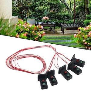 Juego de 5 Piezas Calibre OO HO 20mm LED Hechas Señales Enanas Verdes/Rojas 2 Aspectos 3V - Imagen 1 de 24