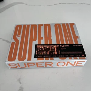 SUPER ONE SUPER M 1ST ALBUM ORANGE CD SET WITH POSTER - Picture 1 of 6