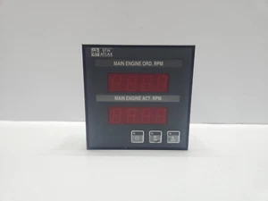 STN ATLAS BTG405 MAIN ENGINE RPM DIGITAL INDICATOR KBD.A5572 - Picture 1 of 11