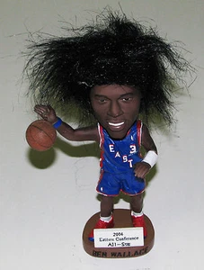 BEN WALLACE Detroit Pistons Bobblehead 2004 Eastern Conference All-Star - NIB - Foto 1 di 3