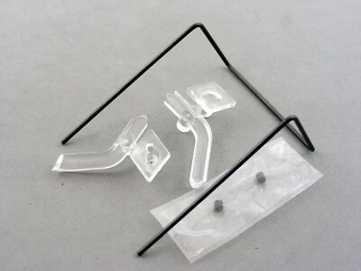 Team Associated 6004 RC10CC Classic Clear Diamond Wing Buttons & Wire w HW Set ! - Image 1 of 4