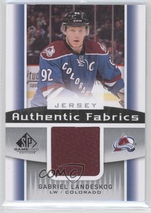 2013-14 SP Game Used Edition Authentic Fabrics Jerseys Gabriel Landeskog #AF-GL