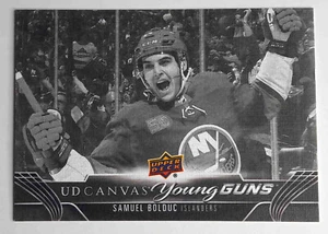 2023-24 Upper Deck UD Canvas Black & White #C112 Samuel Bolduc N.Y. Islanders - Bild 1 von 2