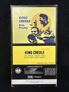 King Creole Elvis Presley VHS Magnetic Video 1978. Rare. Excellent Condition - Picture 1 of 8